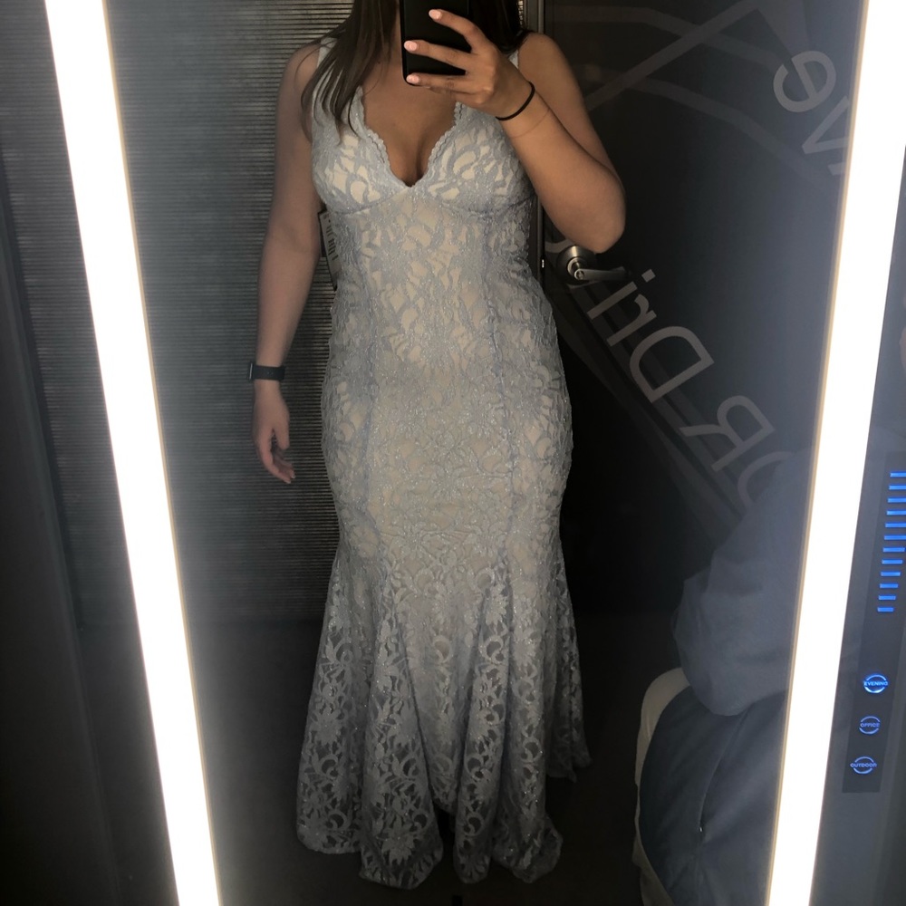 Beautifully Sequenced Prom Dress